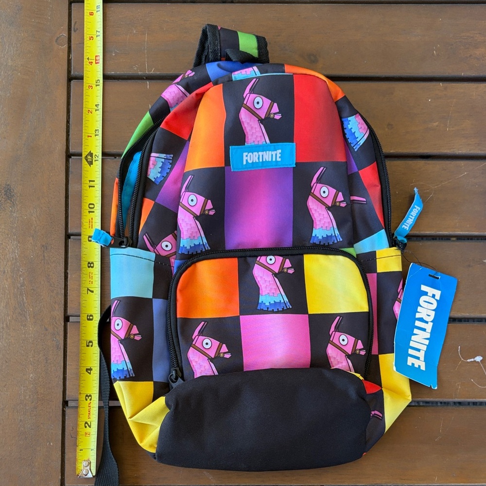 Kids' Multicolor Fortnite Llama Backpack